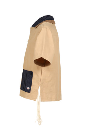SS GUAYABERA / WARM SANDSTONE