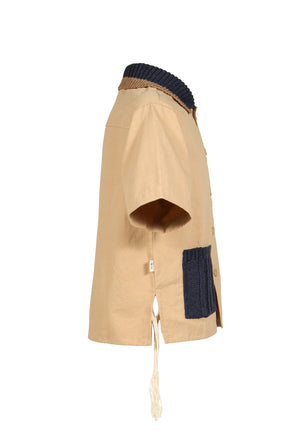 SS GUAYABERA / WARM SANDSTONE