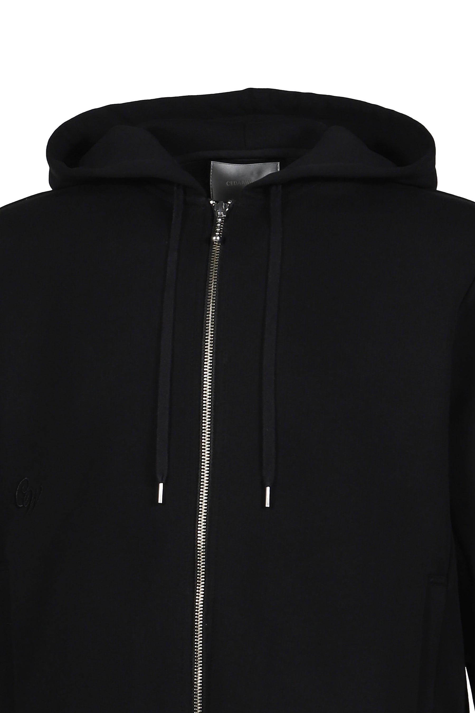 BORED ZIP HOODIE / JET BLK