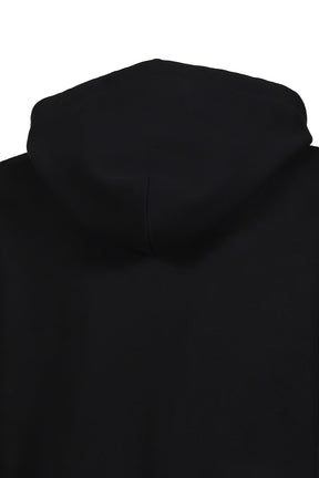 BORED ZIP HOODIE / JET BLK