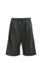 PLAIN SHORTS / BLK