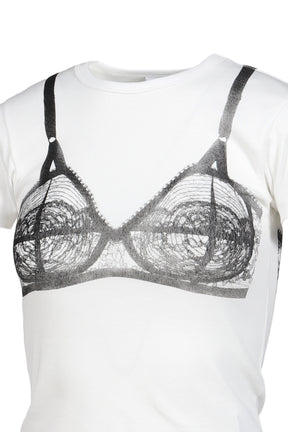 BRA BABY TEE KNIT (EXCLUSIVE) / WHT