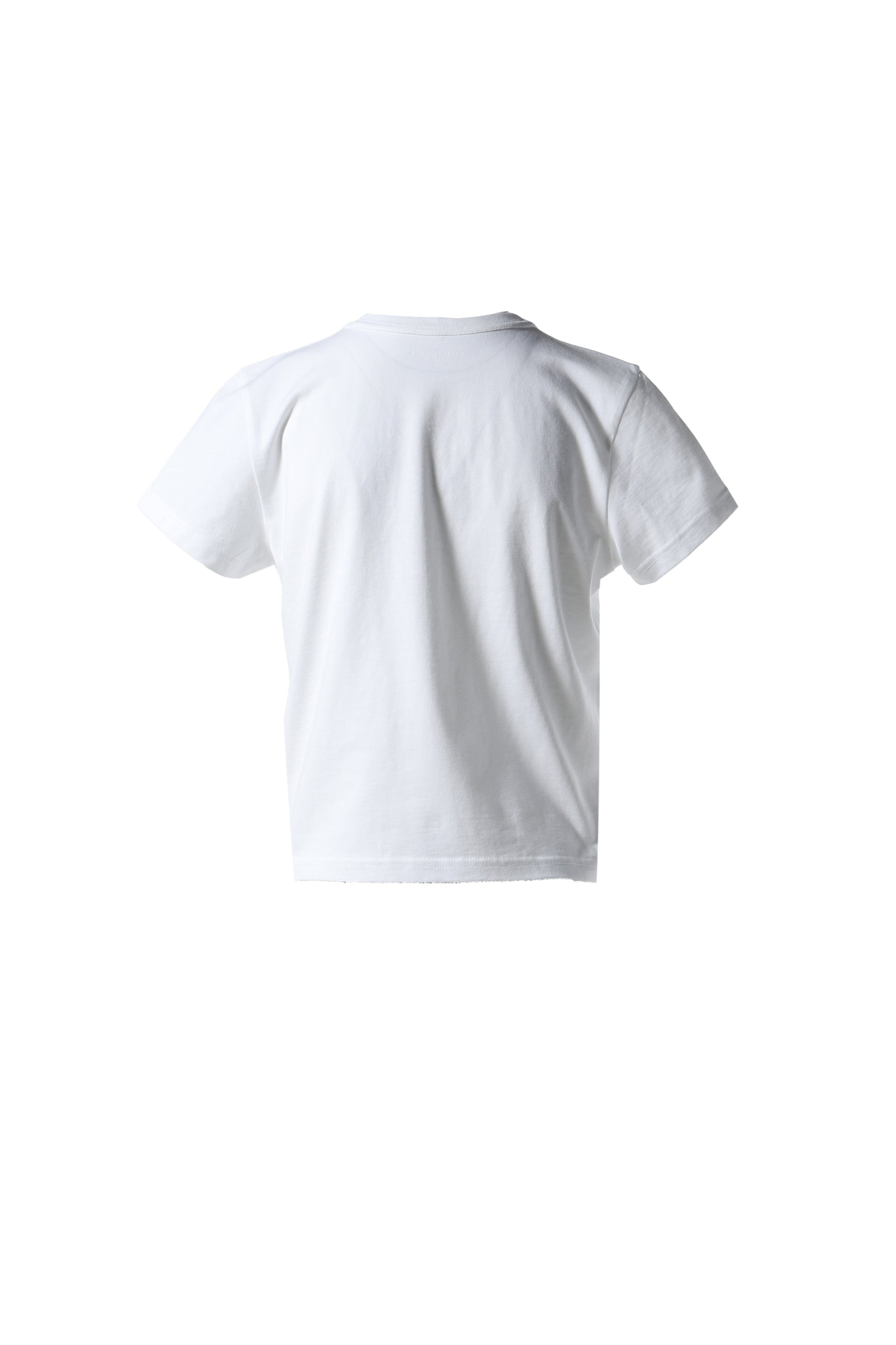 alexanderwang ESSENTIAL JSY SHRUNKEN TEE W/PUFF LOGO / WHT