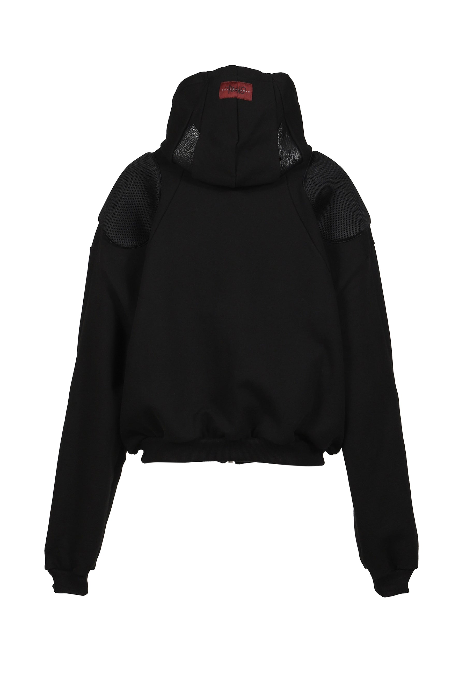 PADDED HOODIE / BLK