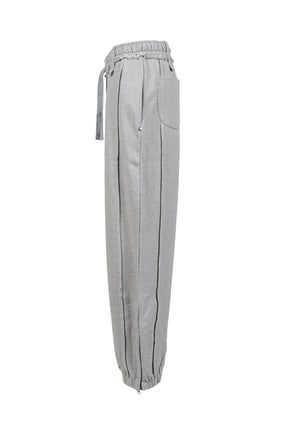 JOAN SEAMLINE TRACK JOGGERS / GRY