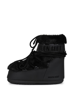 MB ICON LOW FAUX FUR / BLK