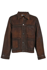 TORAI WAXED CORDUROY JACKET / BRW