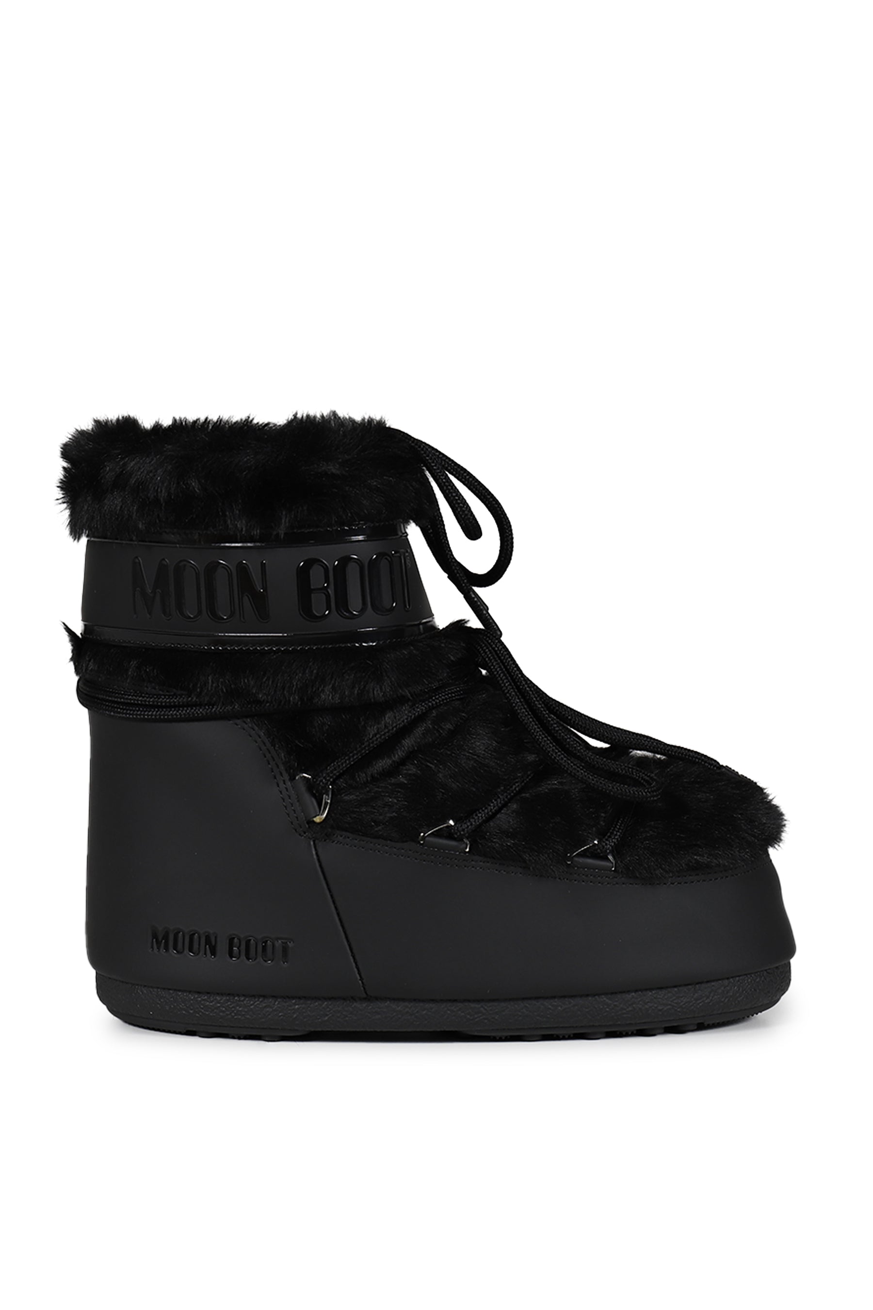 MB ICON LOW FAUX FUR / BLK