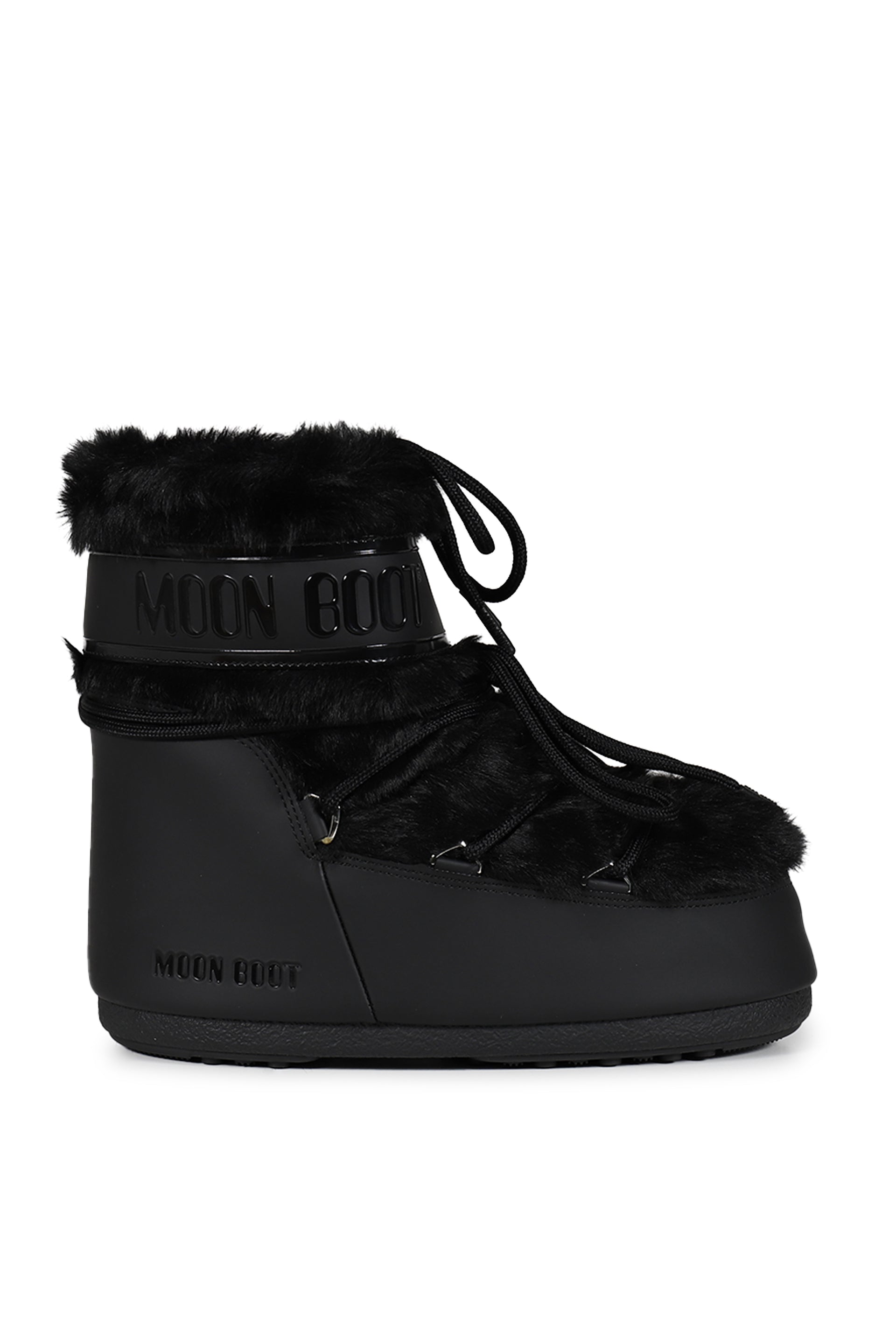 MB ICON LOW FAUX FUR / BLK