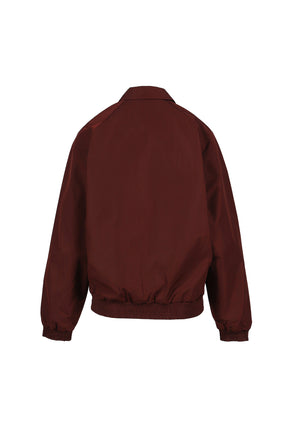 TUCK DETAIL SPORT JACKET / RED