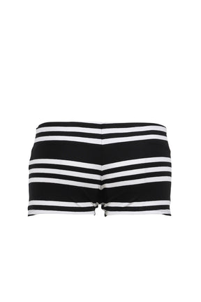 CLEO SHORTS / BLK STRIPES