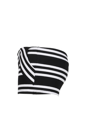 CLEO SHORTS / BLK STRIPES