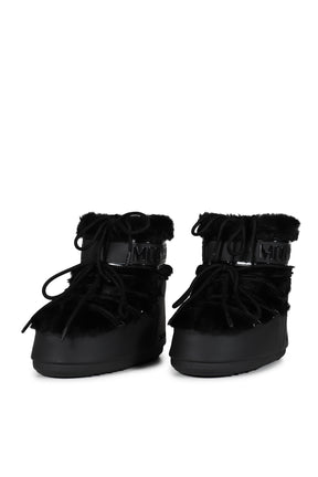MB ICON LOW FAUX FUR / BLK