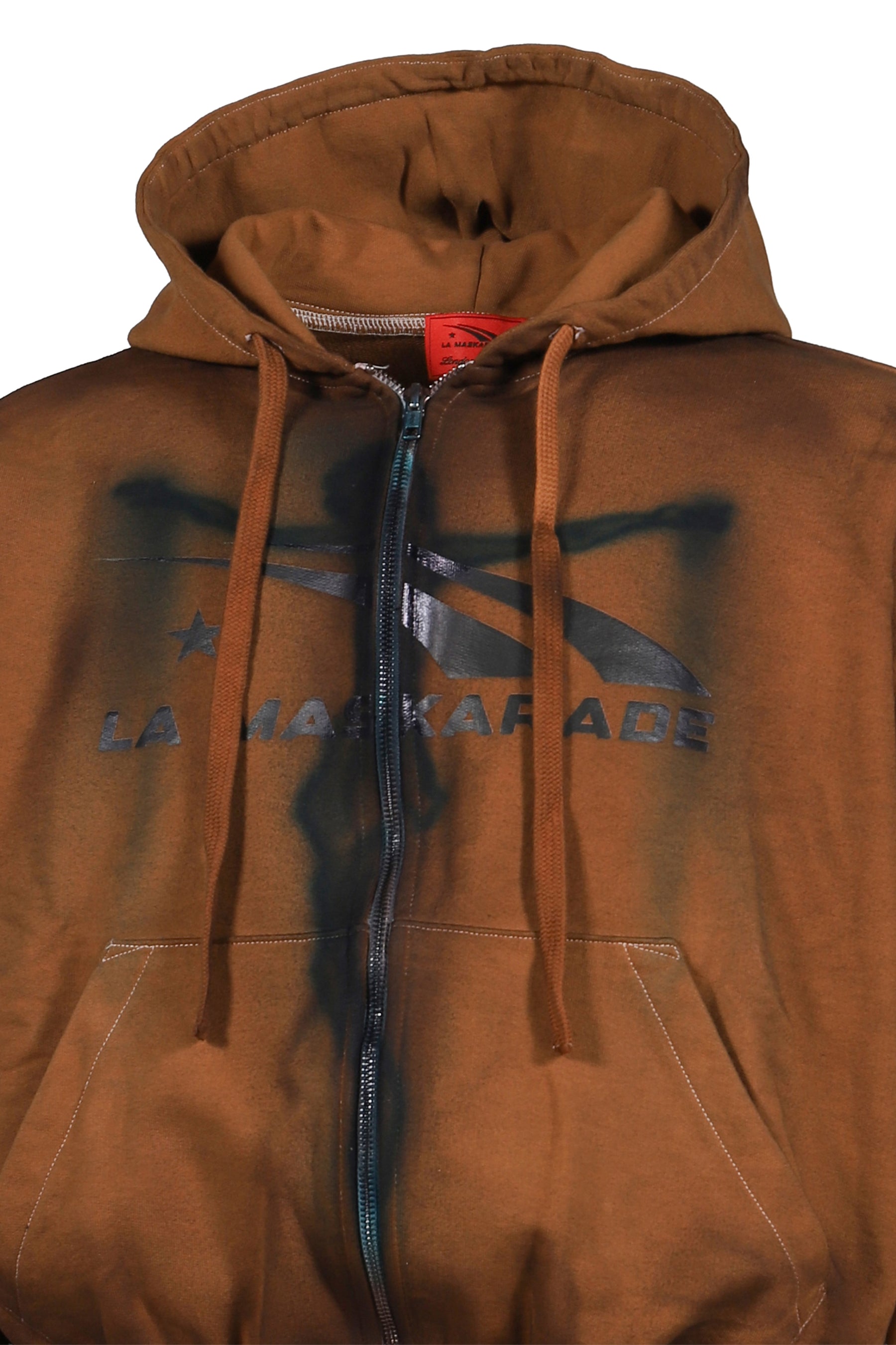 DIRTY ZIP UP HOODIE (EXCLUSIVE) / BEI