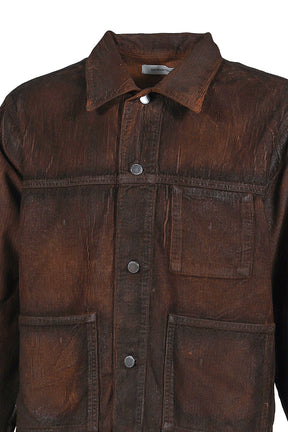 TORAI WAXED CORDUROY JACKET / BRW