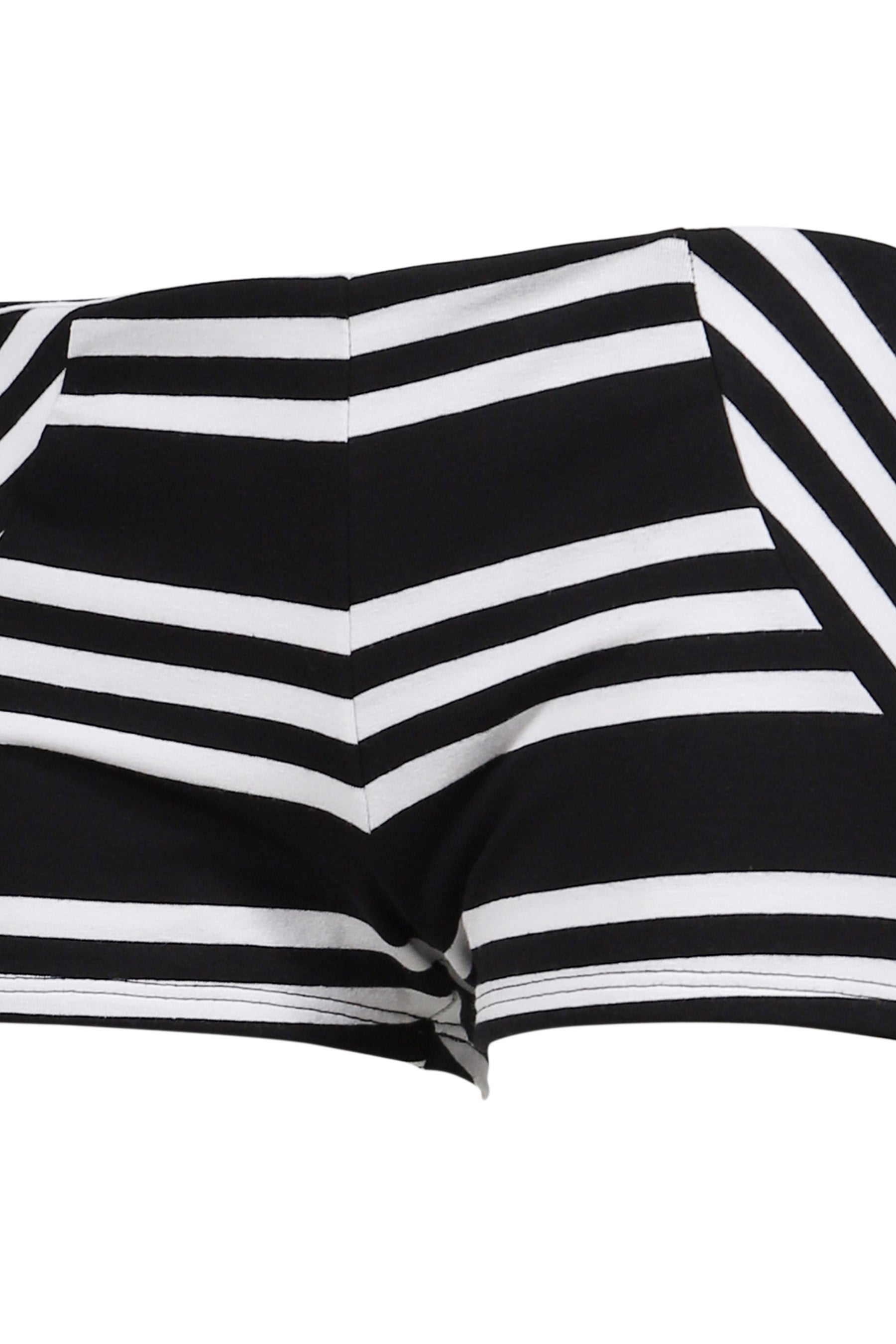 CLEO SHORTS / BLK STRIPES