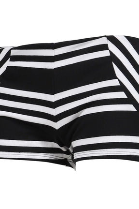 CLEO SHORTS / BLK STRIPES