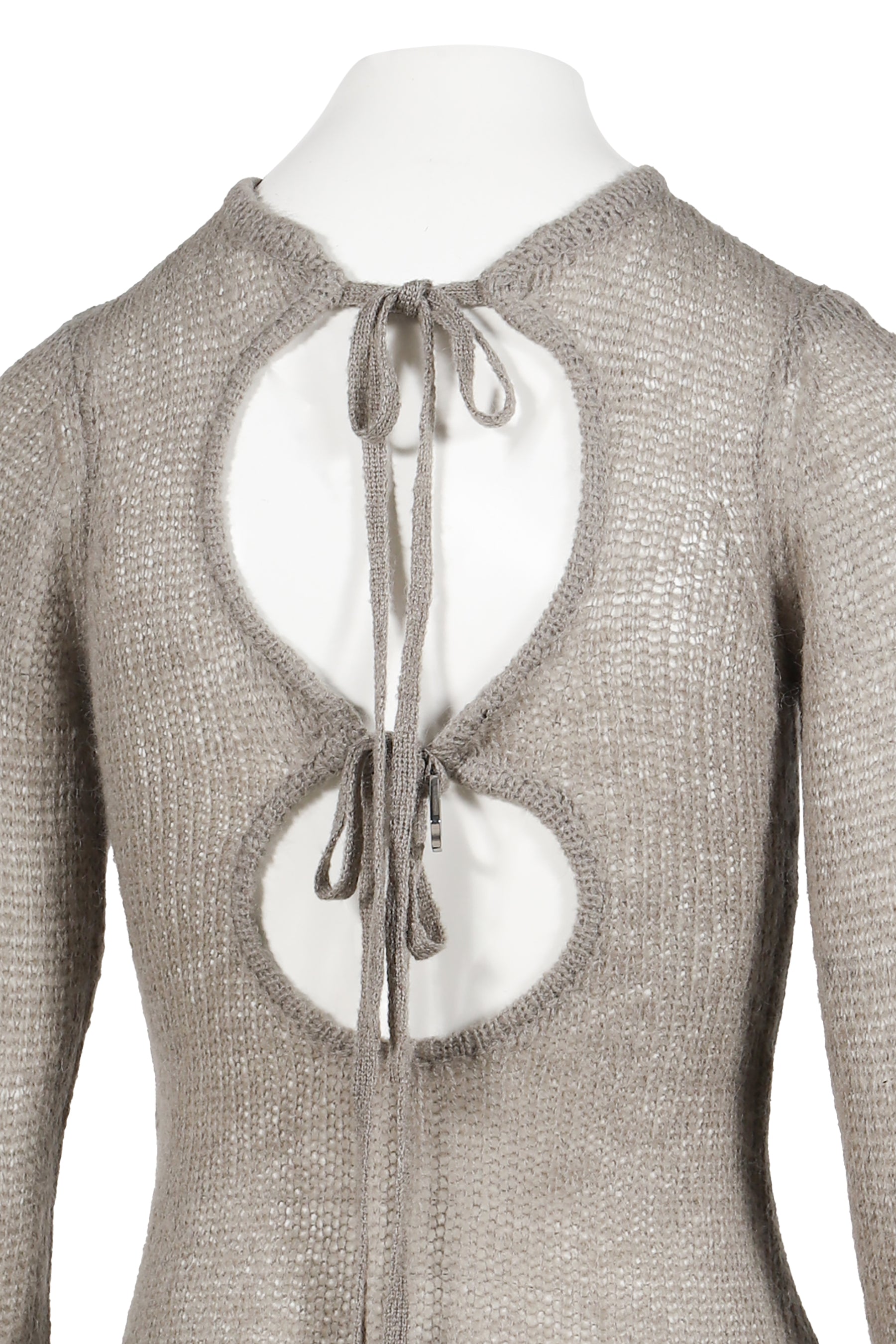 BEAM CARDIGAN  / DARK STONE