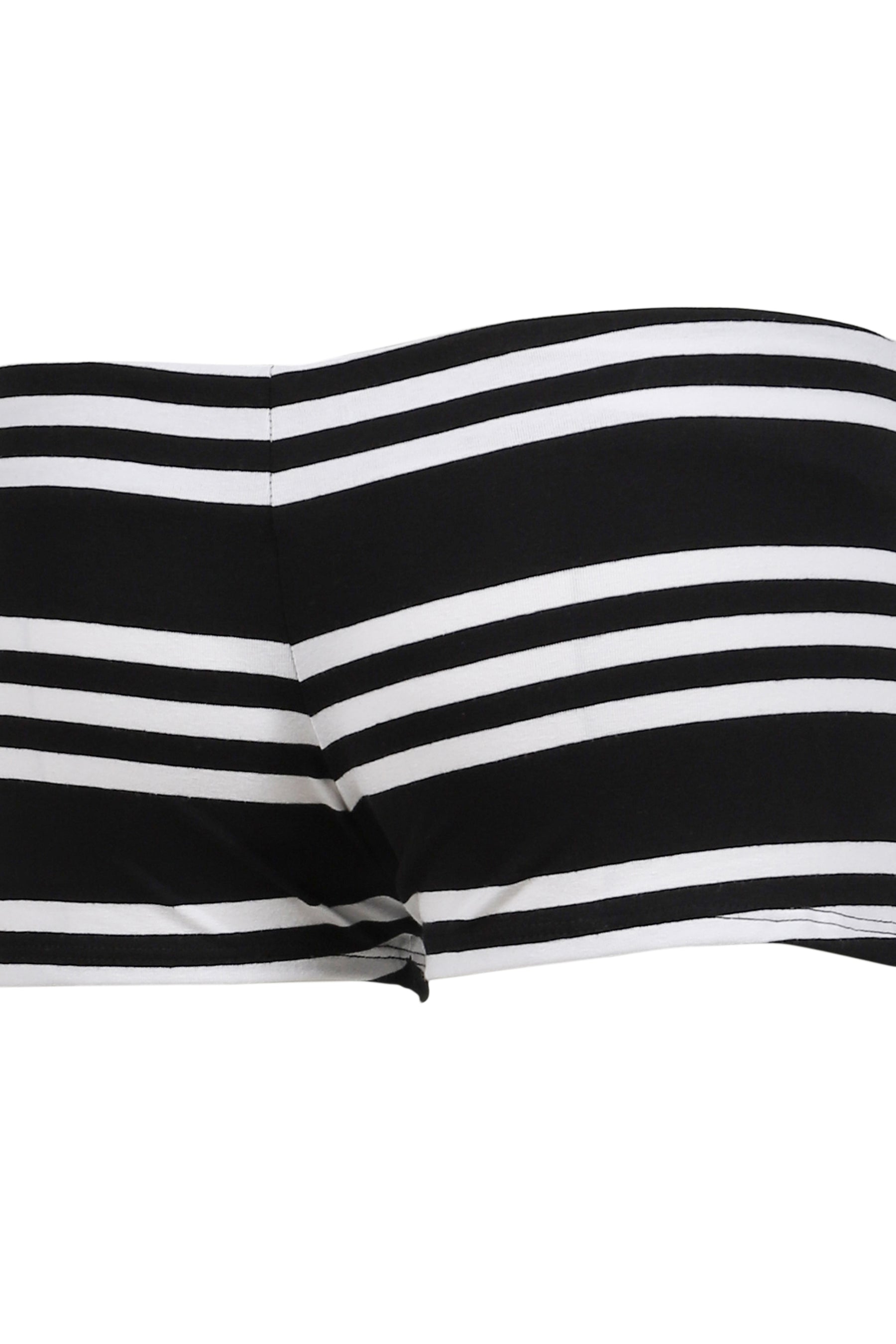CLEO SHORTS / BLK STRIPES