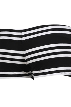 CLEO SHORTS / BLK STRIPES