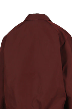 TUCK DETAIL SPORT JACKET / RED