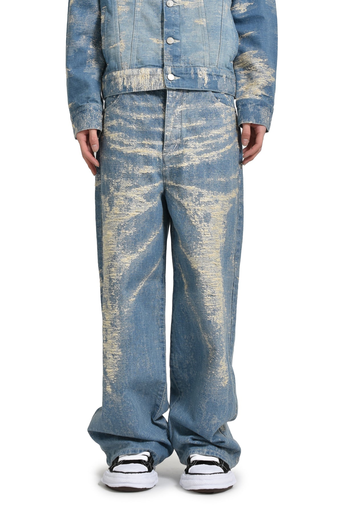 WIDE DENIM / IND BLEACH