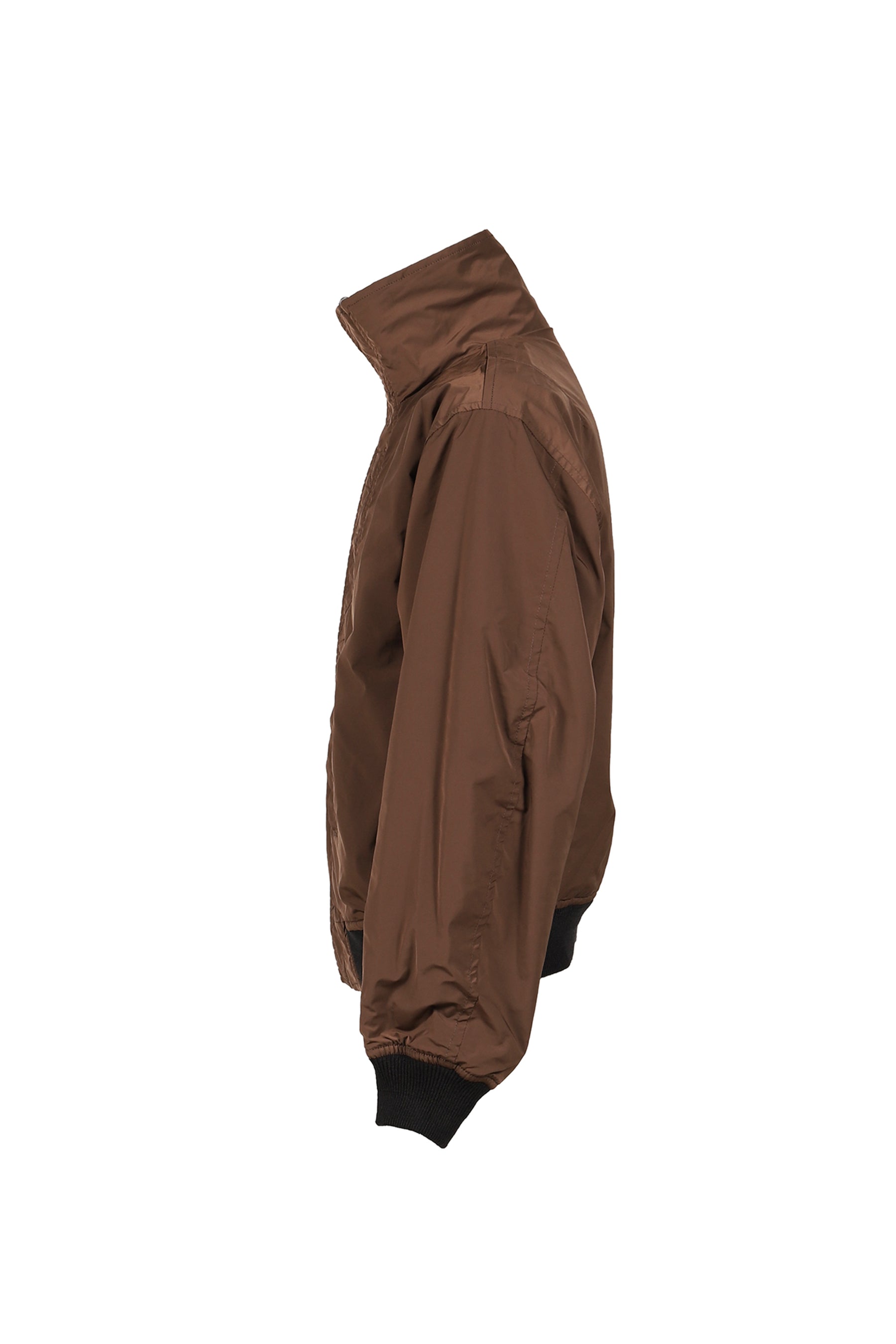 NYLON TWILL REVERSIBLE BLOUSON / BLK