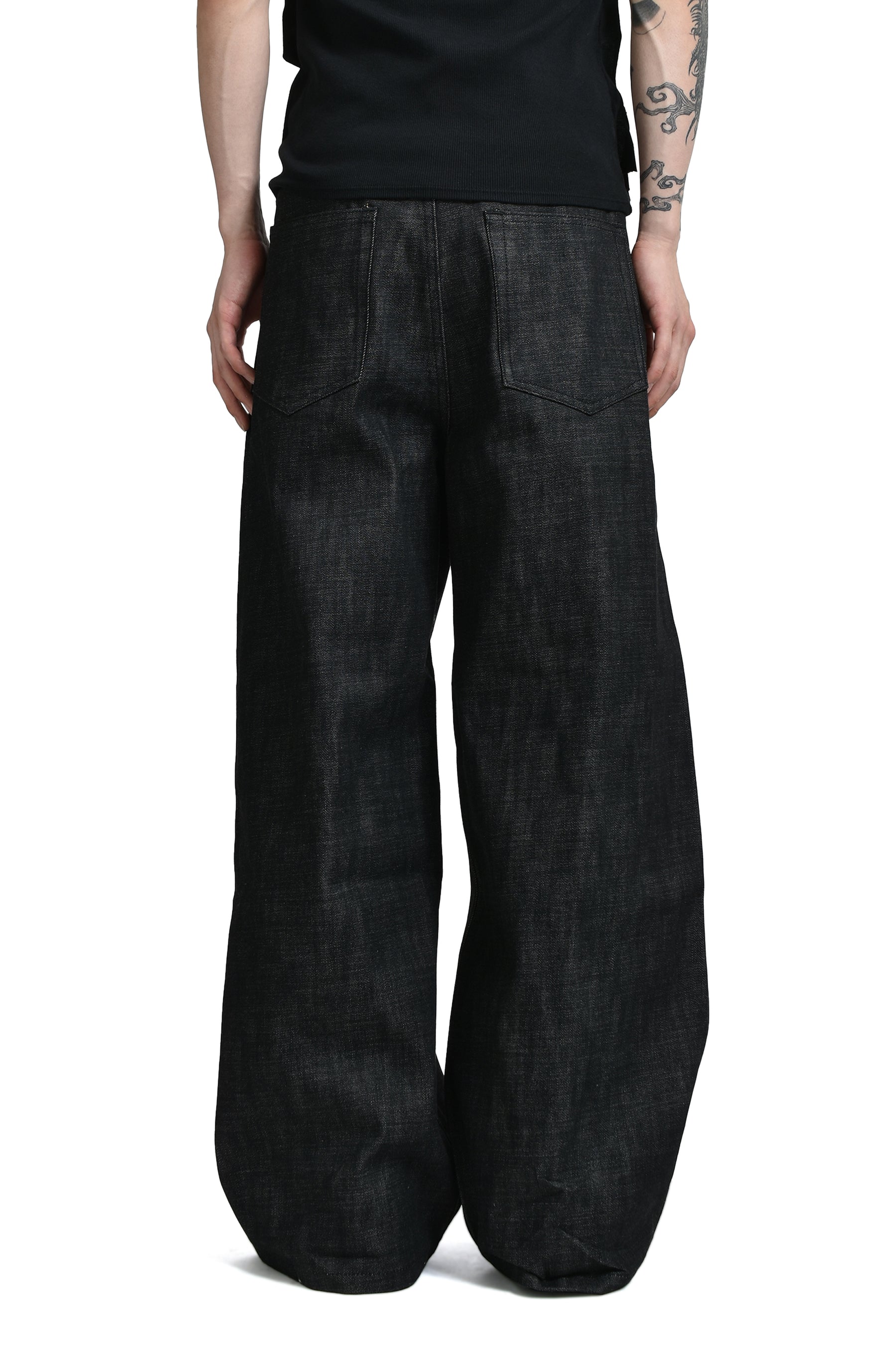 RAW DENIM JAPANESE LOOSE FIT / BLK
