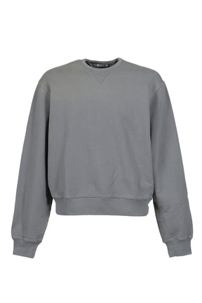 PANELLED CREWNECK SWEATSHIRT / VINTAGE BLU