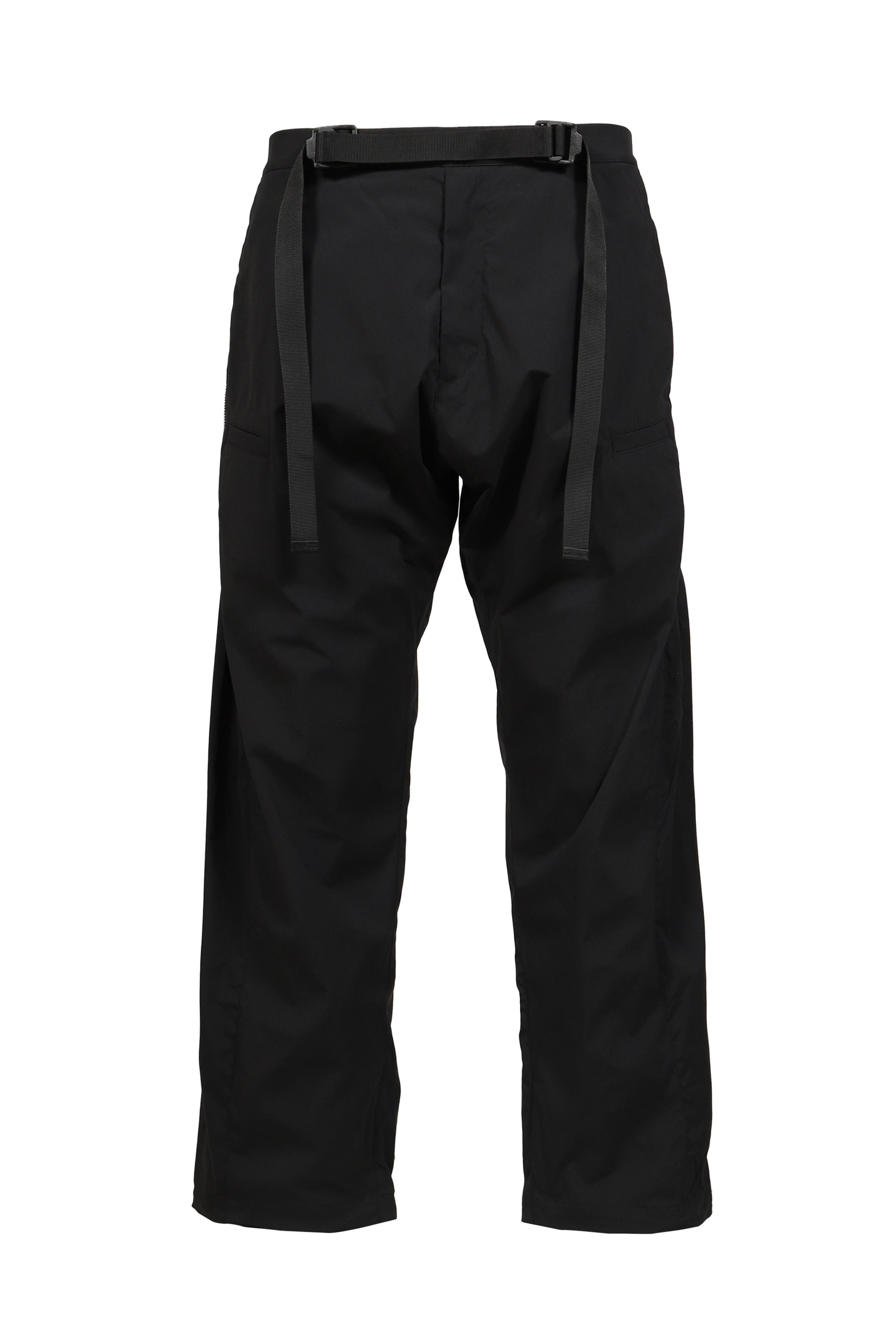 PLEATED WIDE PANTS / BLK