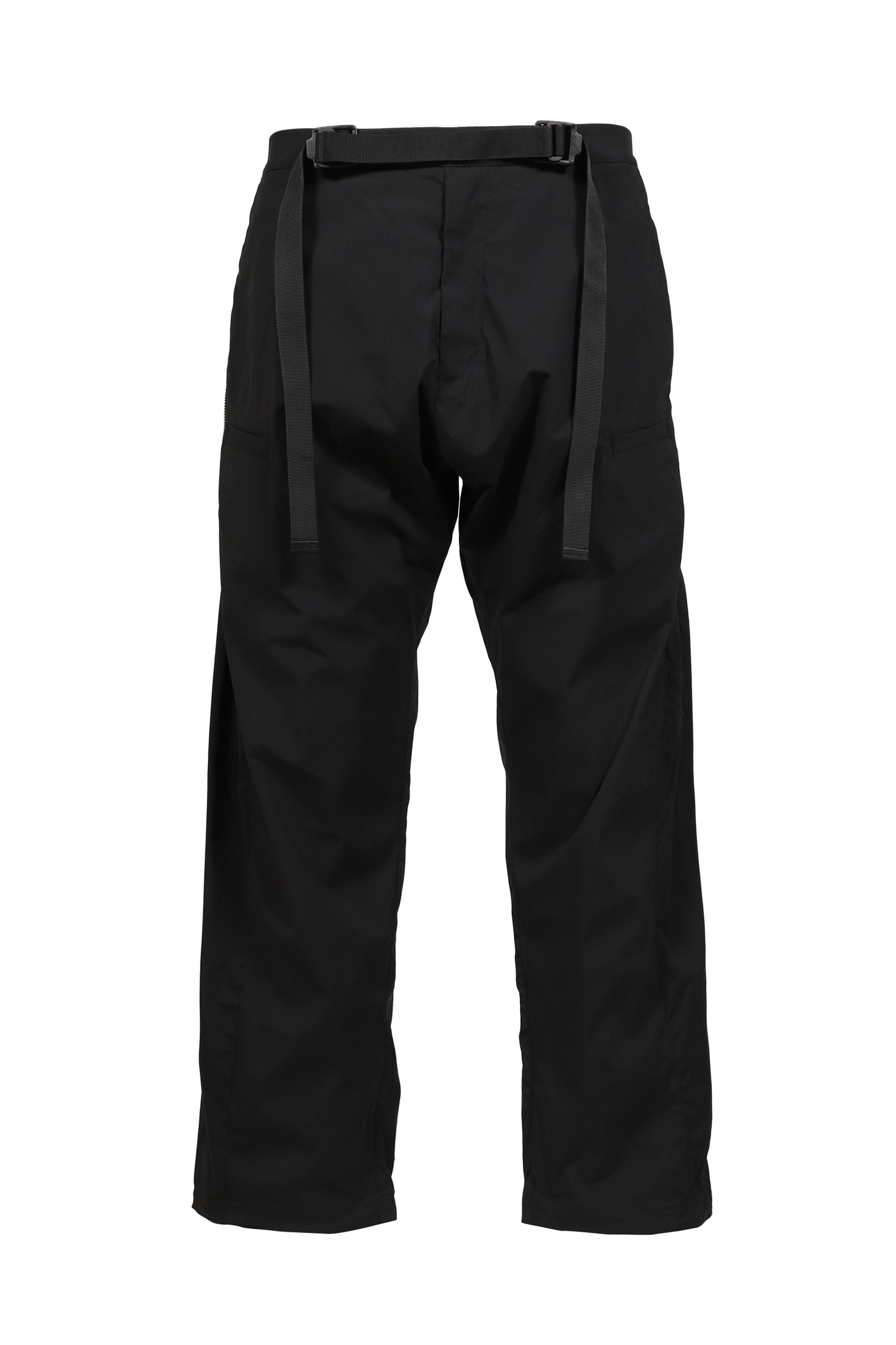 PLEATED WIDE PANTS / BLK