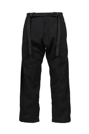 PLEATED WIDE PANTS / BLK