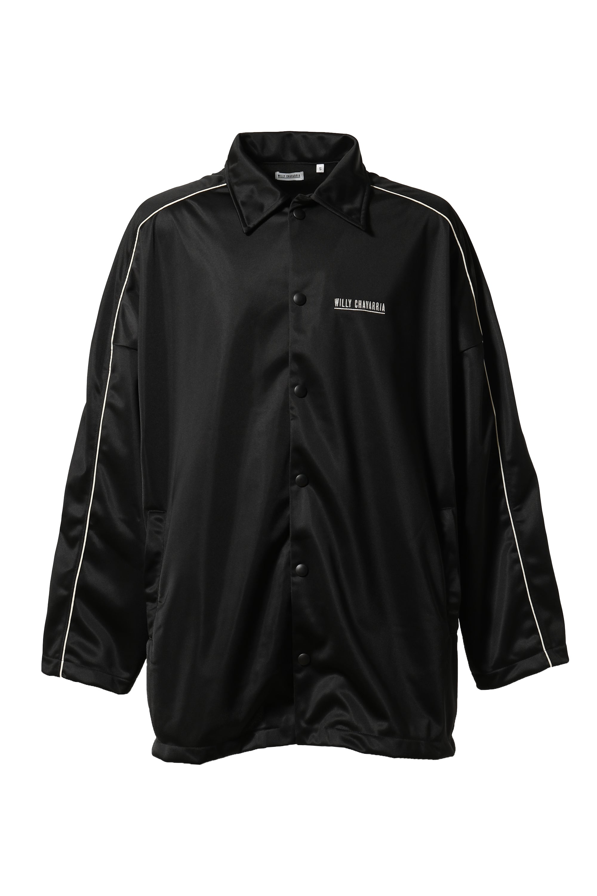 MONSTER PUFFER TRACK JACKET / BLK