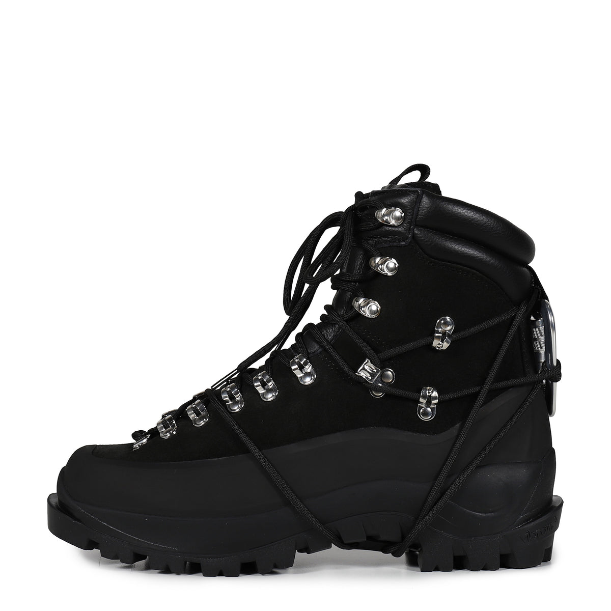 HELIOT EMIL hiking boots ヘリオットエミル　ブーツ HELIOT EMIL エリオットエミル SS26 HIKING BOOTS / BLK - NUBIAN ヌビアン