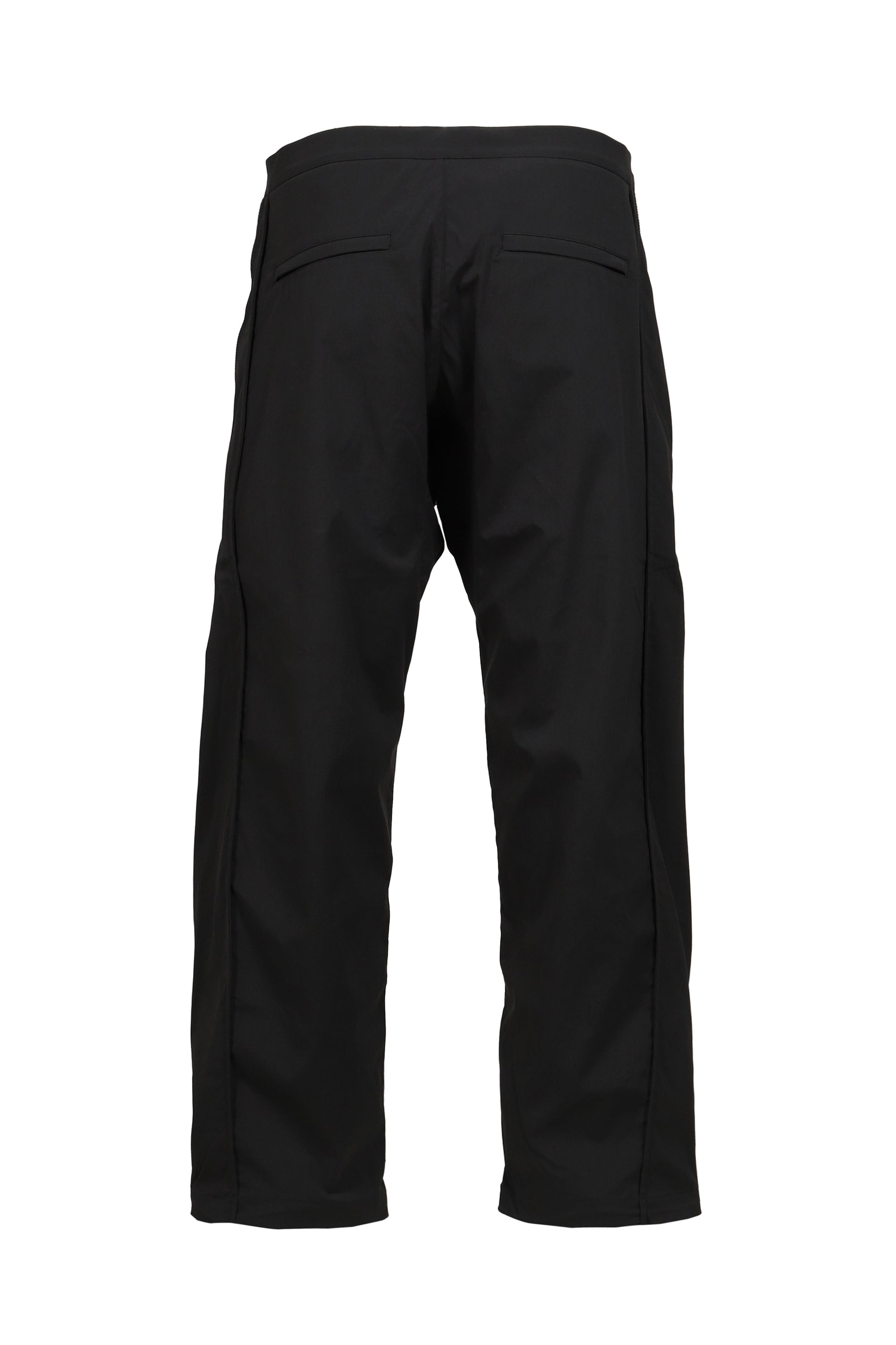 PLEATED WIDE PANTS / BLK