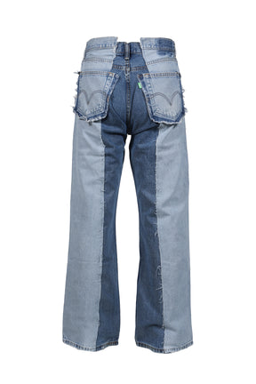 REMAKE WIDE DENIM PANTS / ASSORTED 