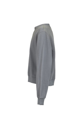 PANELLED CREWNECK SWEATSHIRT / VINTAGE BLU
