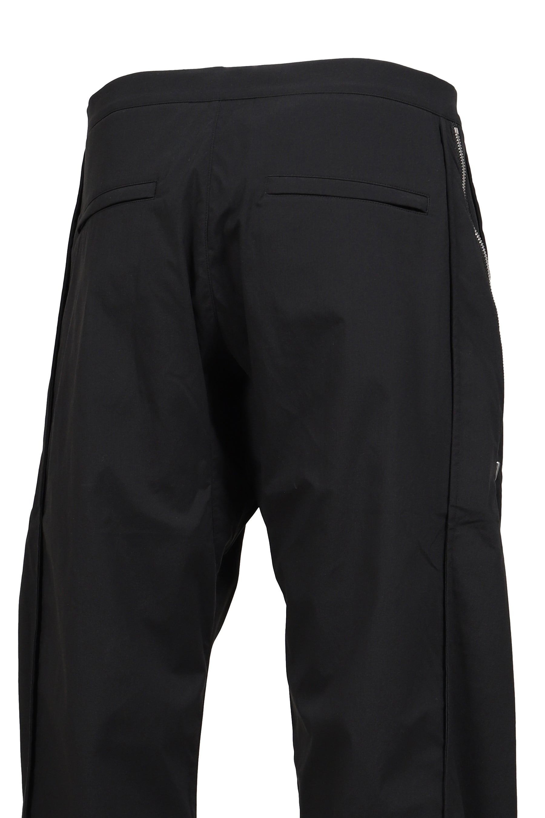 PLEATED WIDE PANTS / BLK