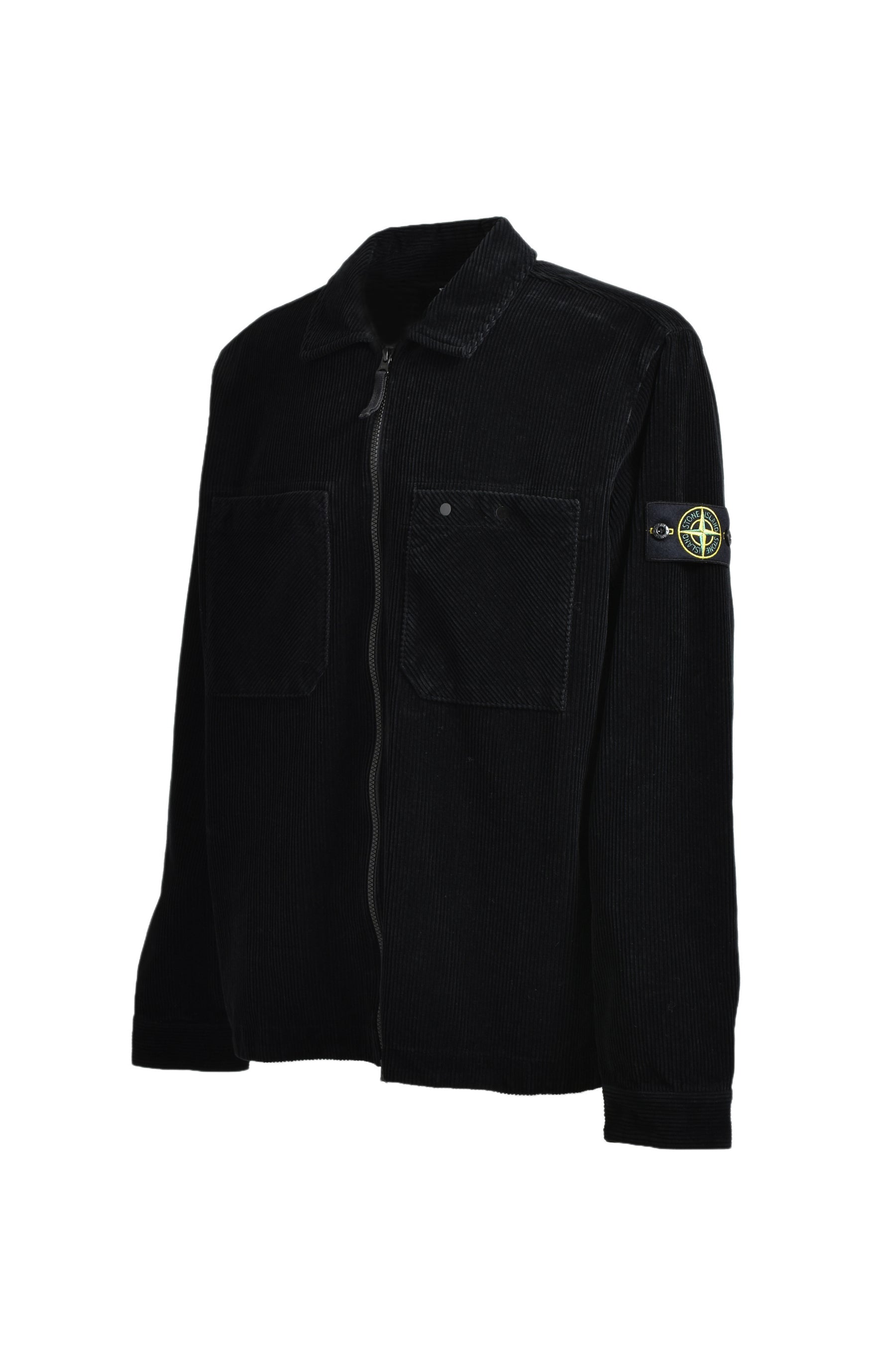 CORDUROY OVERSHIRT / BLK