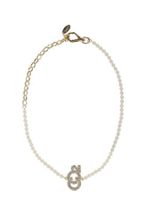 AIR CARBON CHOKER NECKLACE / GOLD