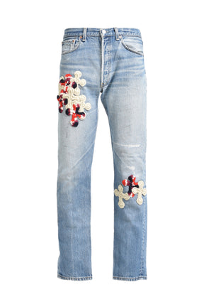 AGGREGATION 3D CROSS DENIM / MULTI