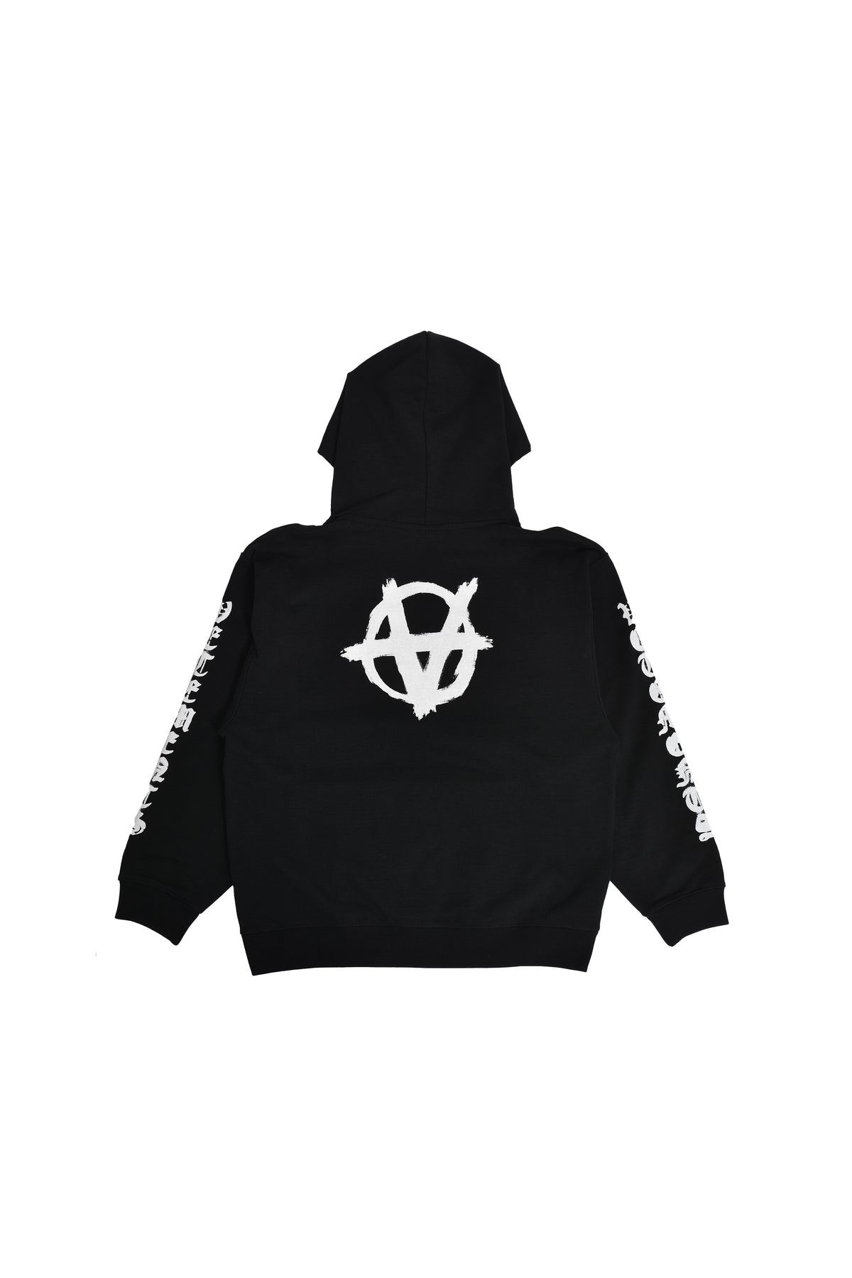 KIDS DOUBLE ANARCHY HOODIE / BLK