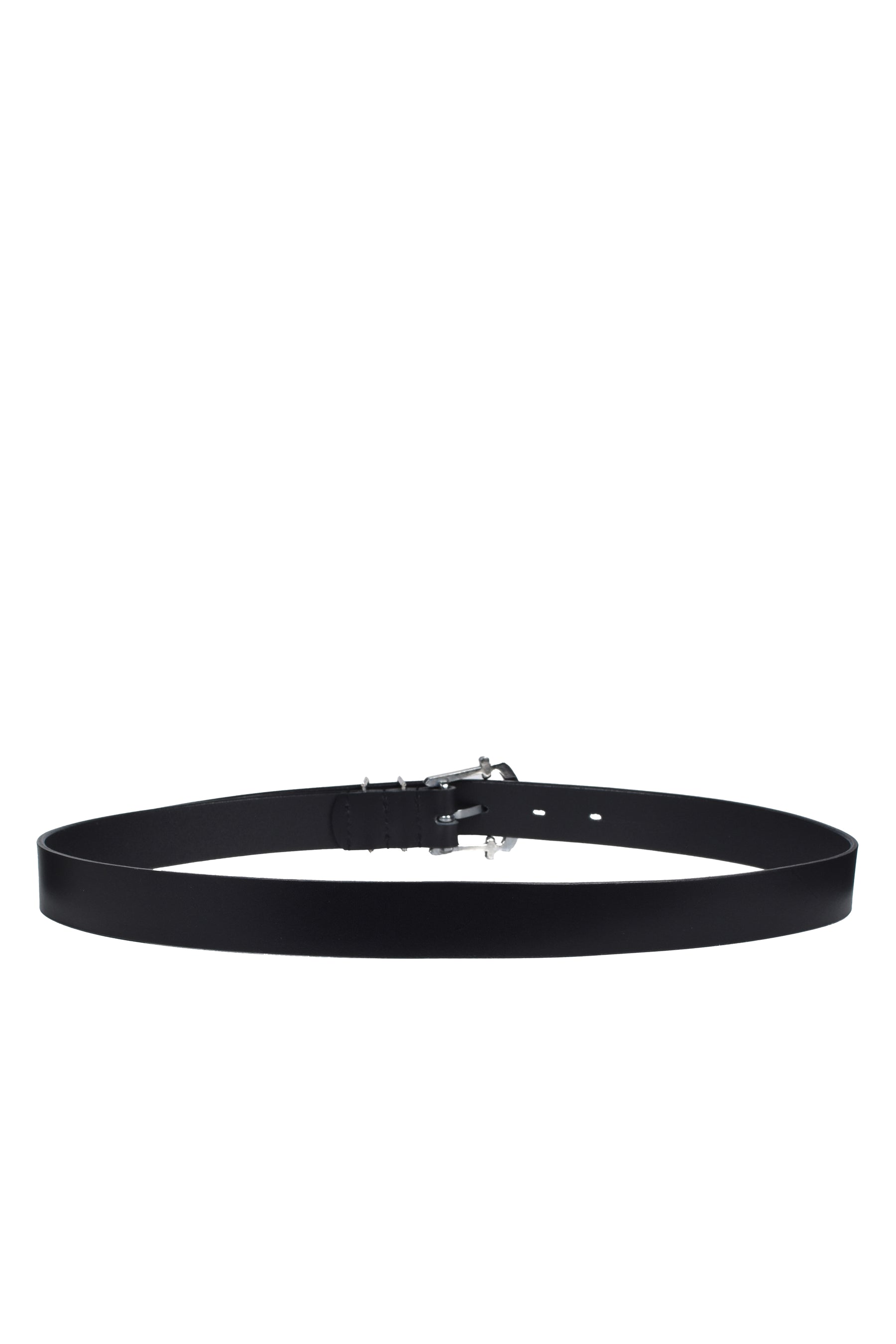 CRACKED CROSS BELT / BLK