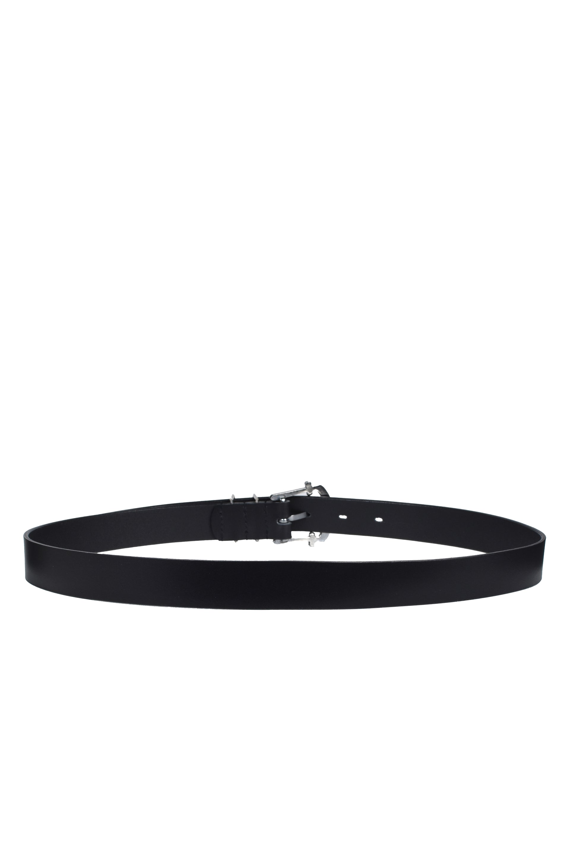 CRACKED CROSS BELT / BLK
