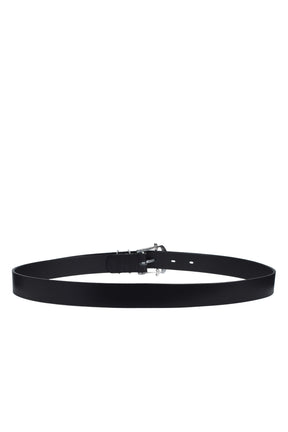 CRACKED CROSS BELT / BLK