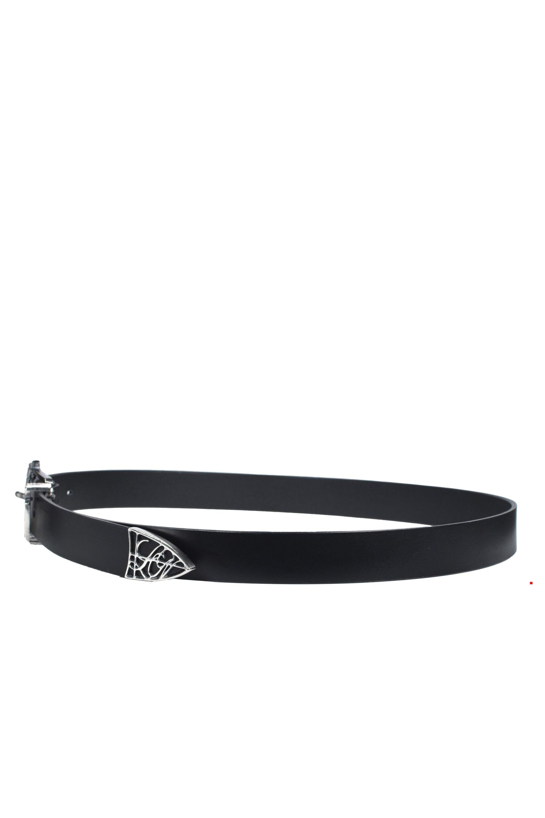 LAST NEST ラストネスト SS26 CRACKED CROSS BELT / BLK - NUBIAN ヌビアン