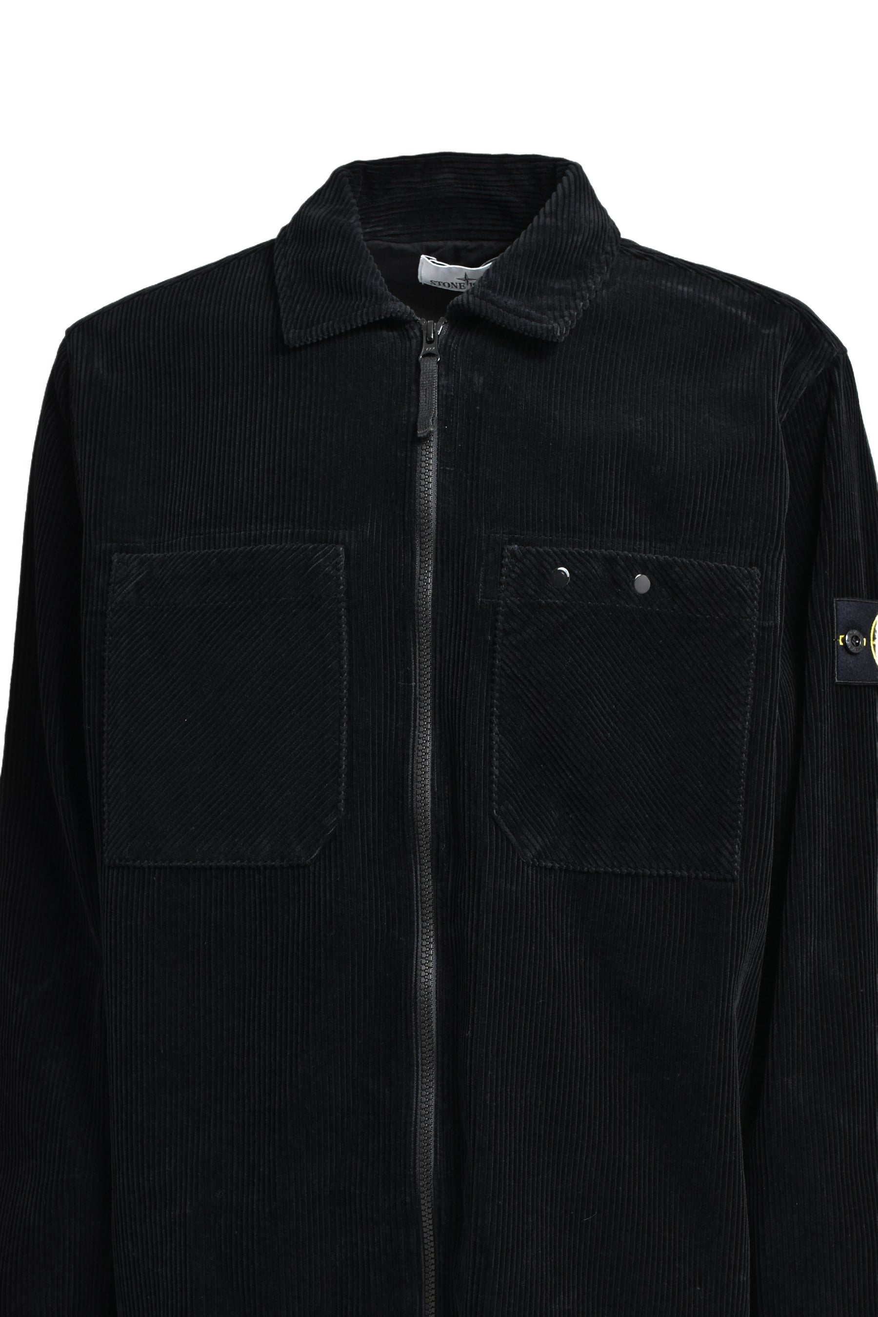 CORDUROY OVERSHIRT / BLK