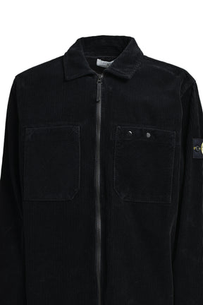 CORDUROY OVERSHIRT / BLK