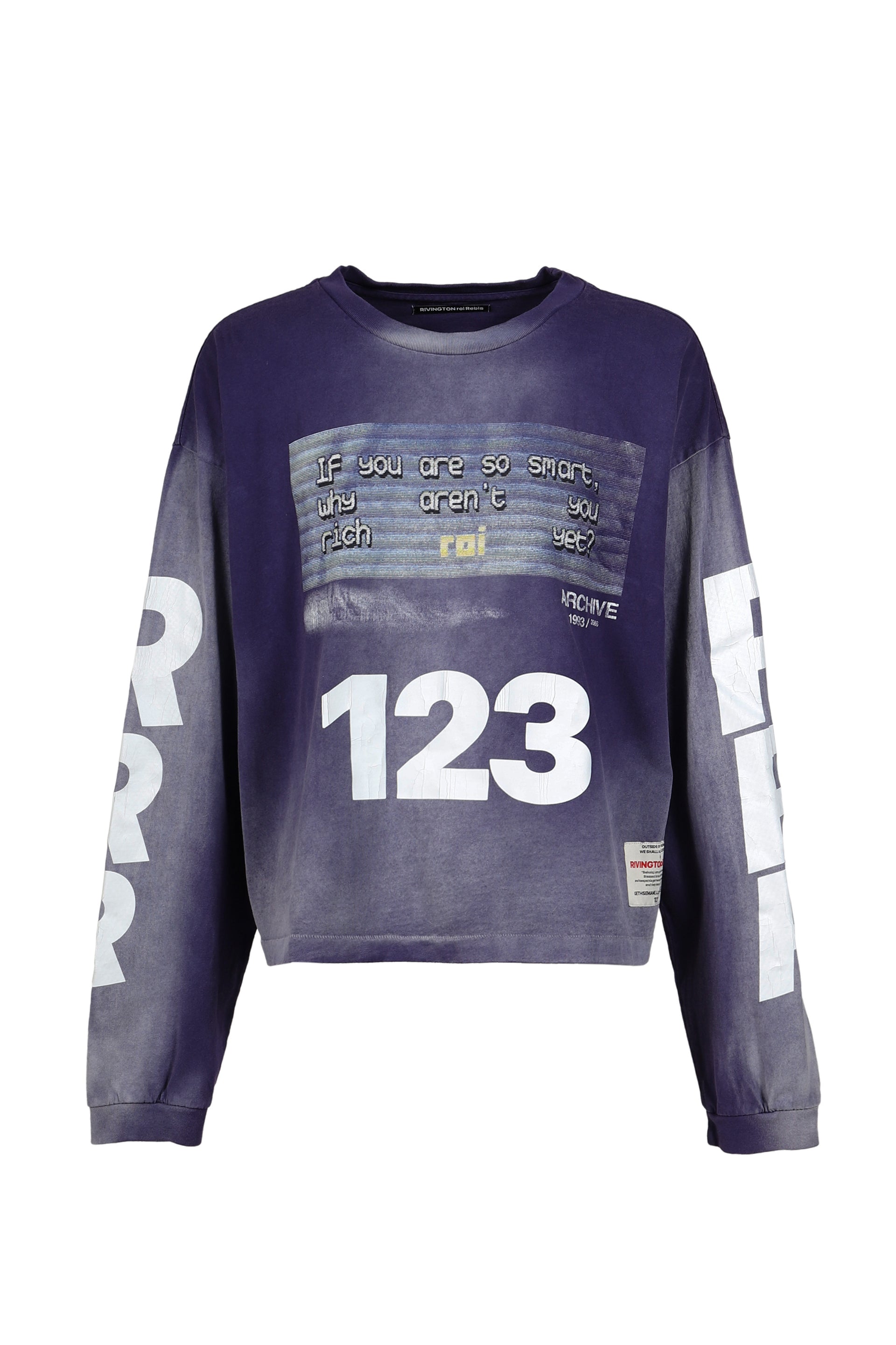 RICH CVA LS / FADED BLU