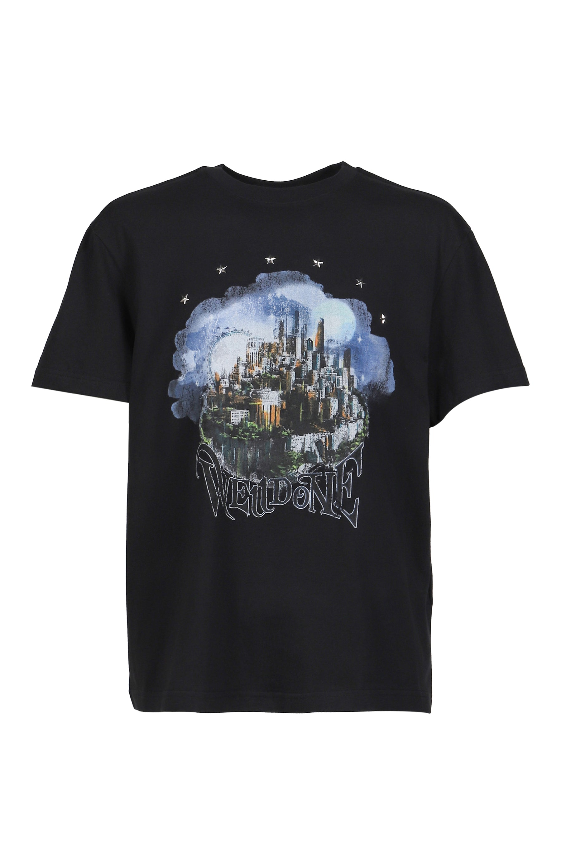 CITY REGULAR-FIT T-SHIRT / BLK